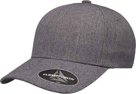 FlexFit Men's One Size Delta Seamless Cap, Maroon, Large-X-Large